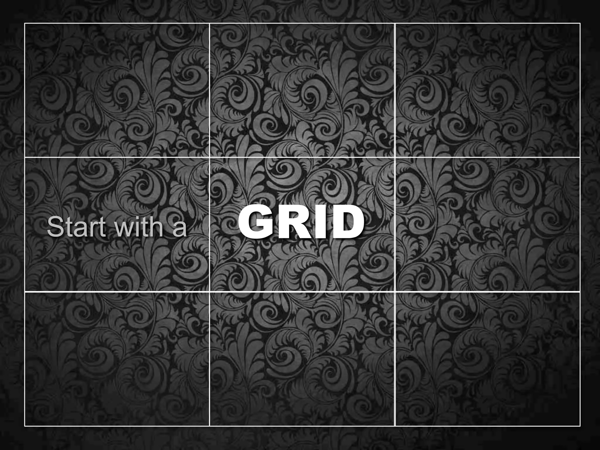 Design fundamentalsLayoutGrid, Golden Ratio, Space, Balance, Variety, Hierarchy, DirectionTypographySerif vs. SansColorColor Wheel, Color Choices, Meaning