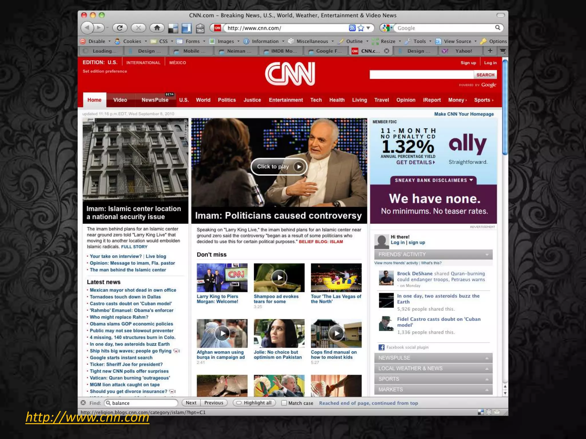 Balancegives a clear, unified message.