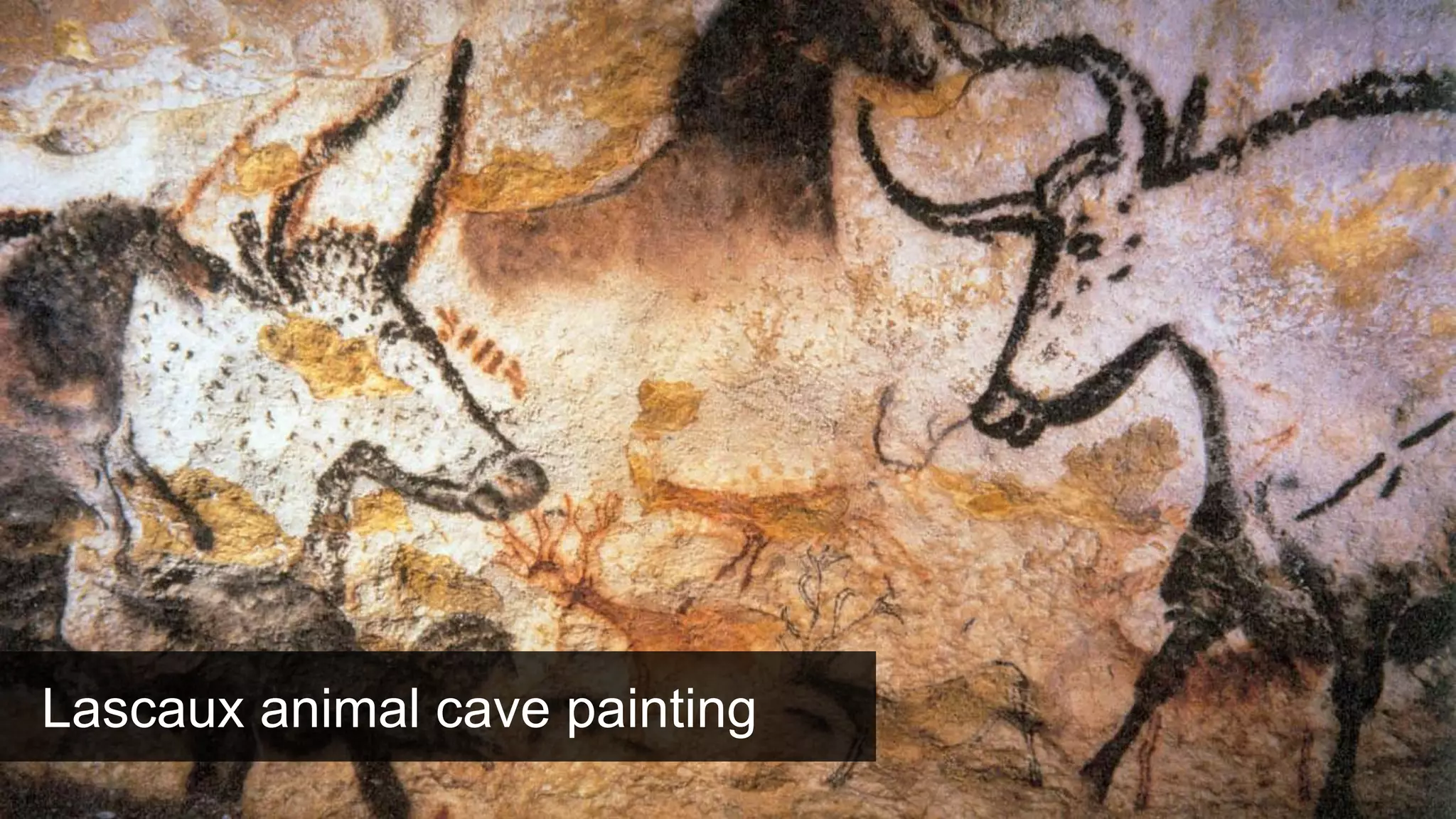 Lascaux animal cave painting
 