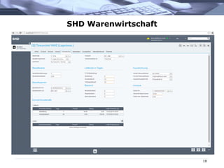 SHD Warenwirtschaft
18
 