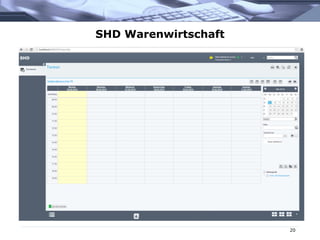 SHD Warenwirtschaft
20
 