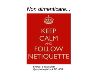 Non dimenticare...

Firenze, 8 marzo 2014
@rosybattaglia for AnDS - ISIA

 