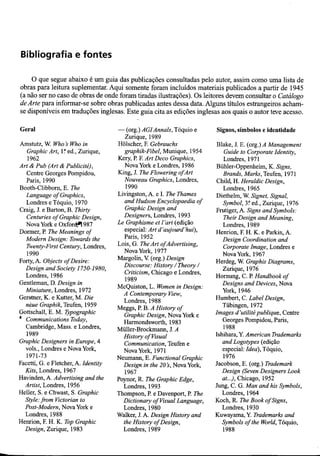 Design Gráfico uma história concisa