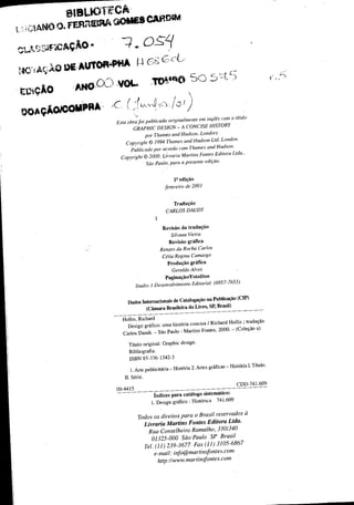 Design Gráfico uma história concisa