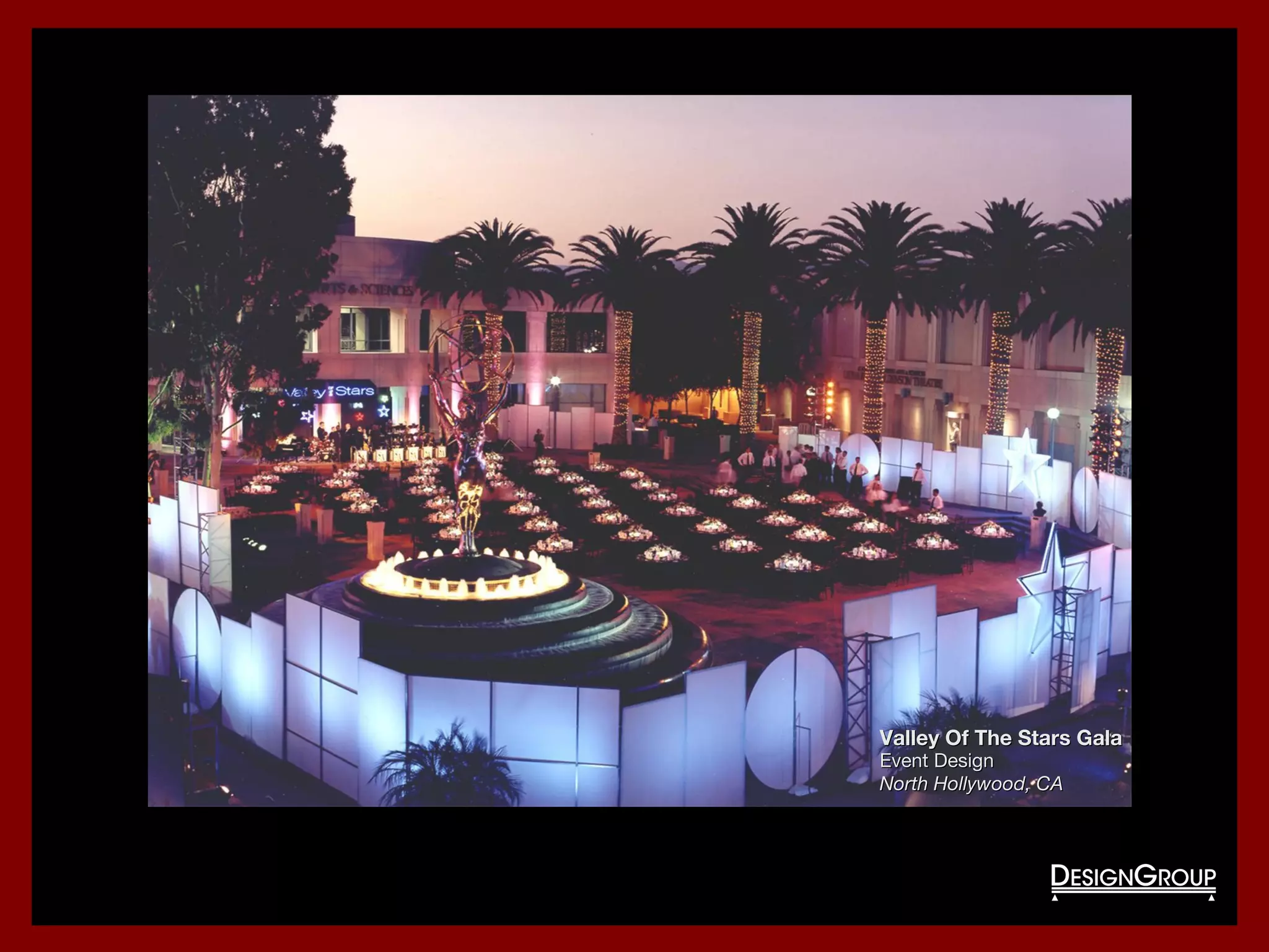 Valley Of The Stars GalaValley Of The Stars Gala
Event DesignEvent Design
North Hollywood, CANorth Hollywood, CA
 