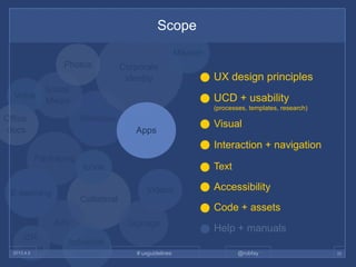 Ucd Template Design Guidelines: Real-Life Stories | PPTX