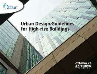 Urban Design Guidelines
for High-rise Buildings
 