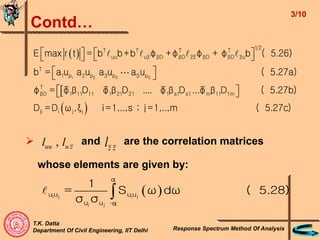DesignGyan2324148026Response-Spectrum-Method-Of-Analysis.ppt