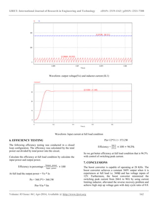 Design high gain dc dc boost converter with coupling inductor and ...