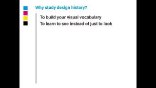 Design History Lecture 2023
