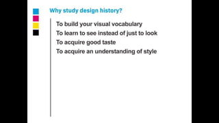 Design History Lecture 2023