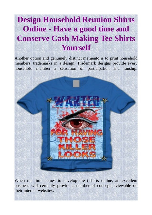 making shirts online
