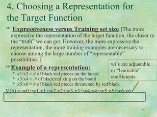 Designing a Machine Learning System: A Checkers Game Example | PPT