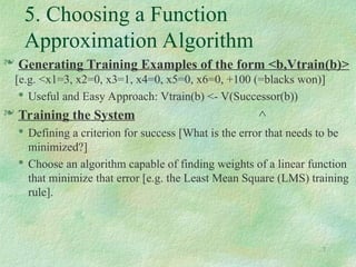Designing a Machine Learning System: A Checkers Game Example | PPT