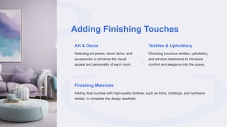 Designing a New House Interior. pptx | PPTX