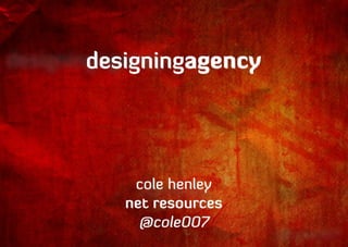 Designing Agency (19/02/2010)