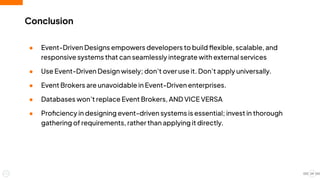 WSO2CON 2024 - Designing Event-Driven Enterprises: Stories of ...