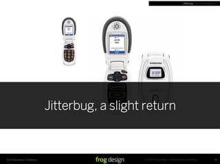 Jitterbug | www.jitterbug.com




                           Jitterbug, a slight return



                               ...