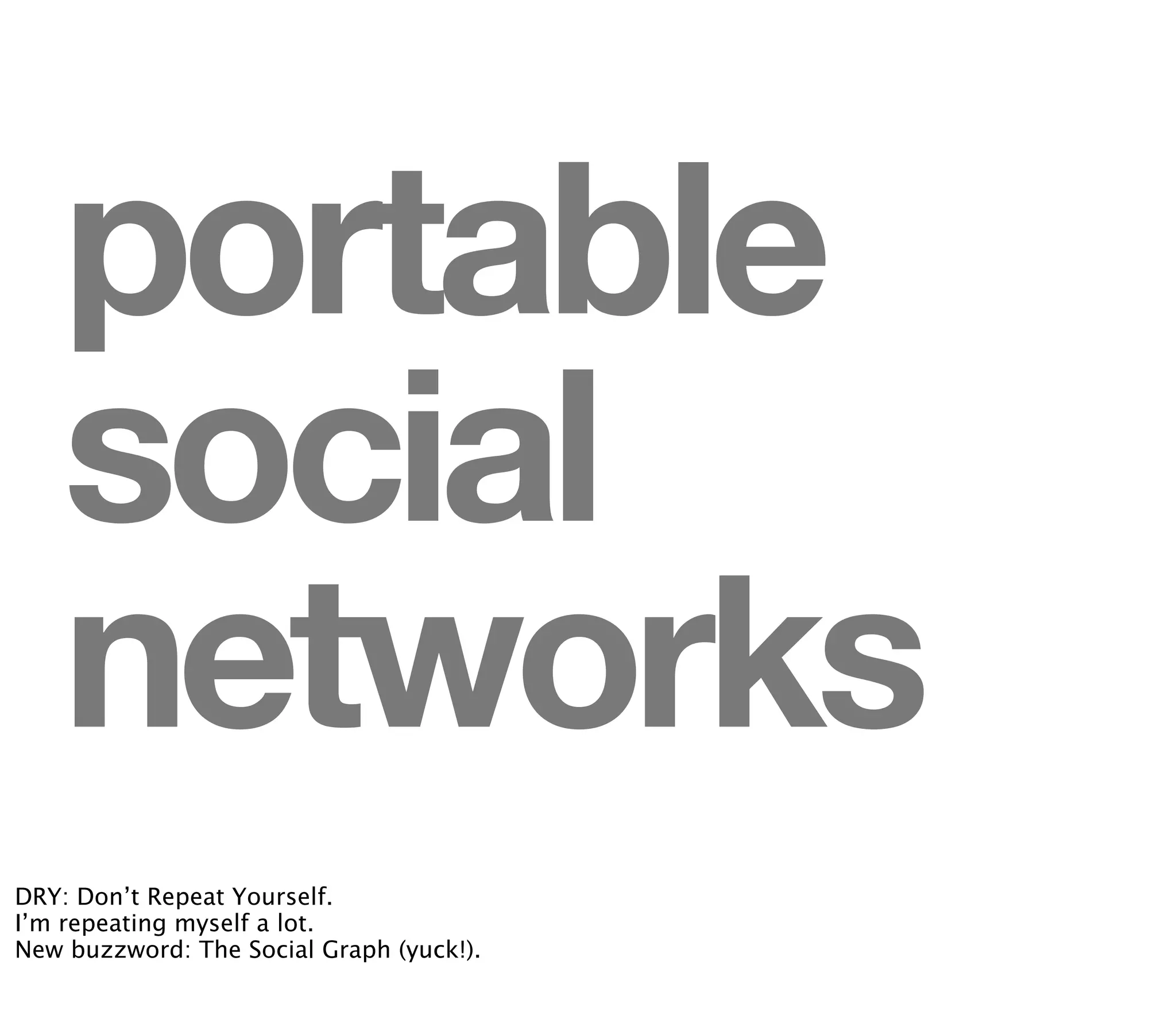 Designing for the Social Web