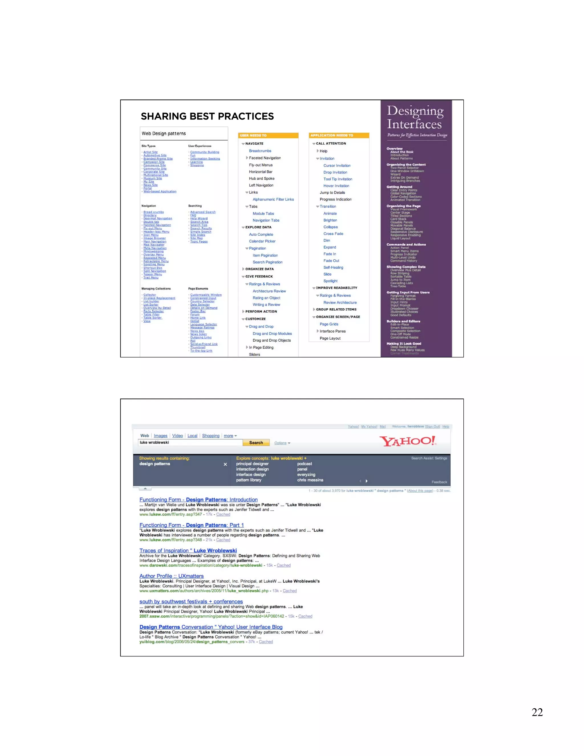 SHARING BEST PRACTICES




                         43




                         44




                              22
 