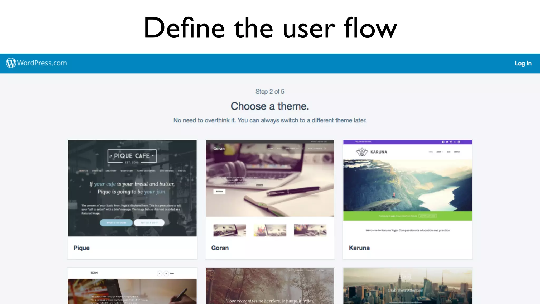 Don't ignore conventions
 