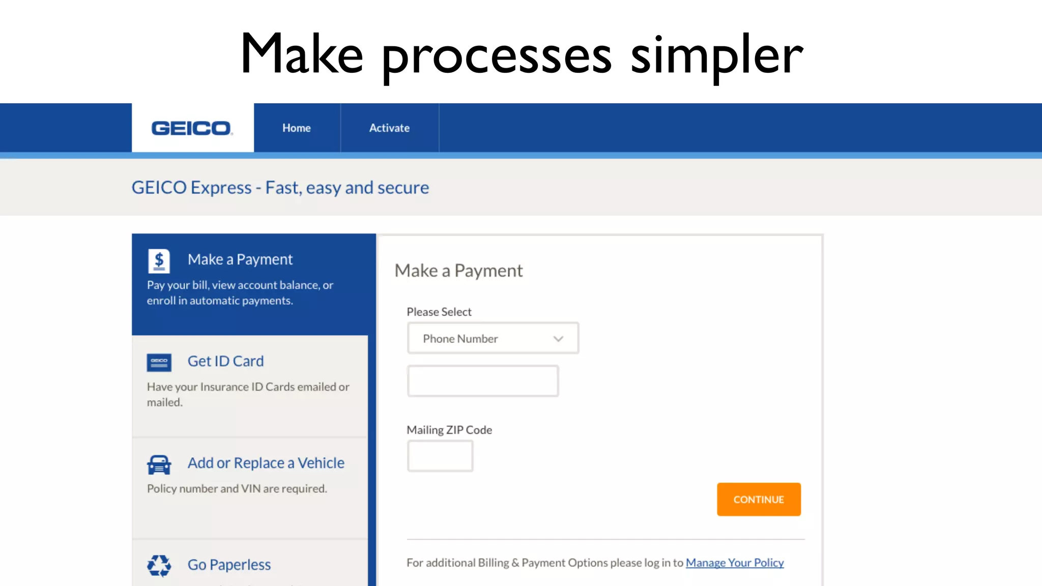 Credit: Jason Powers / CC BY ND
Use plain language
 
