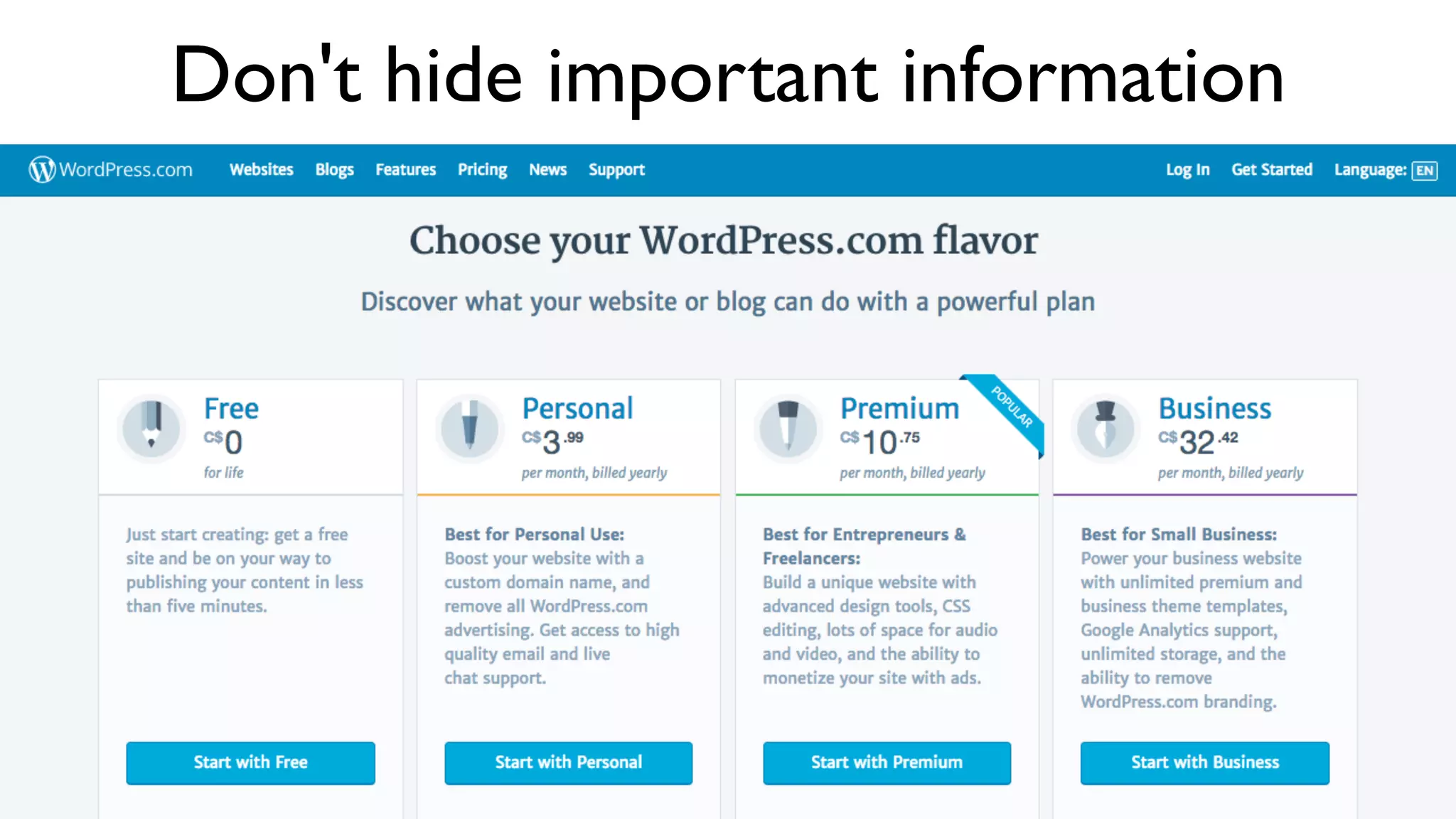Split up long paragraphs
No
 