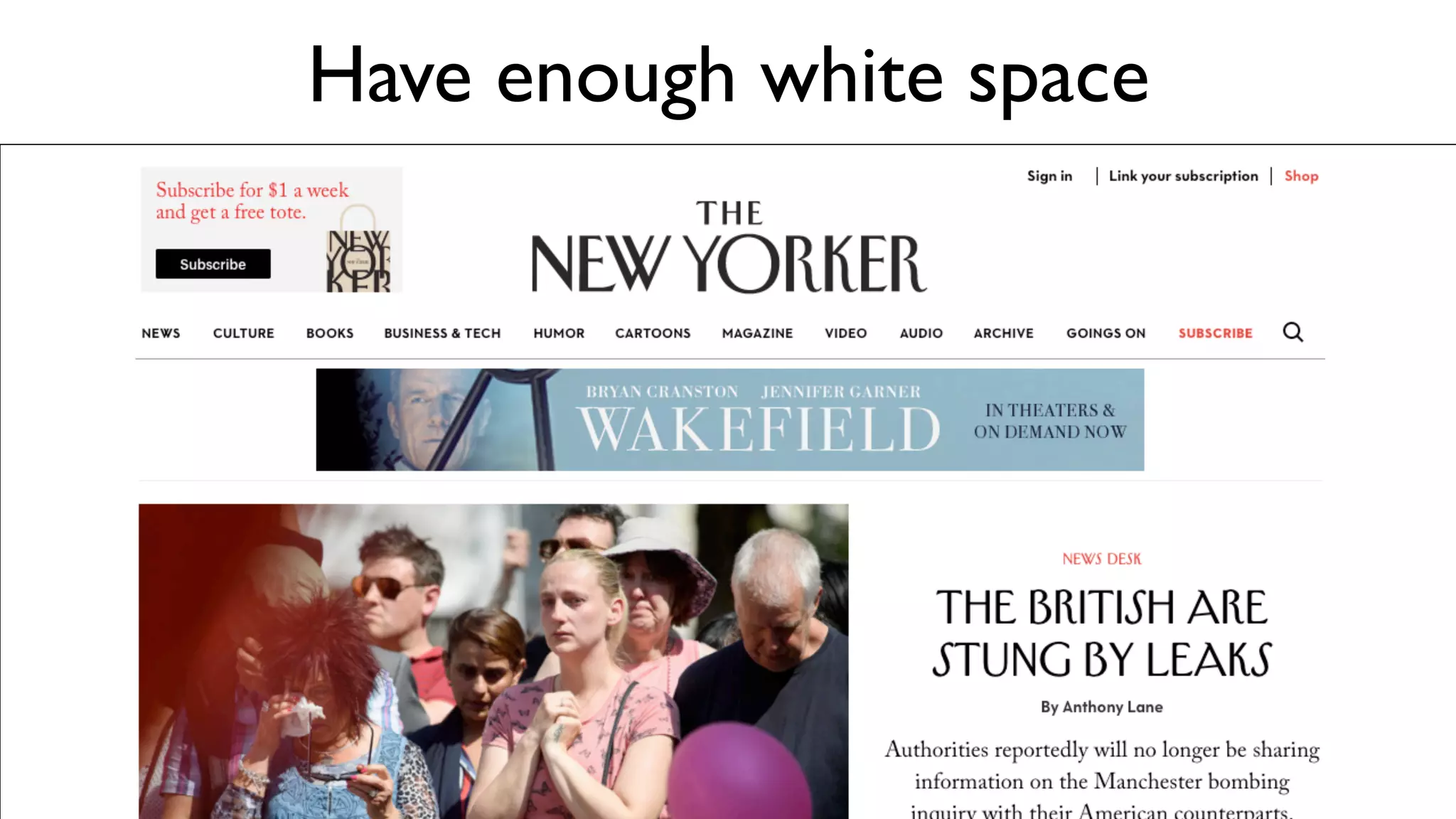 Use lists whenever possible
No
 