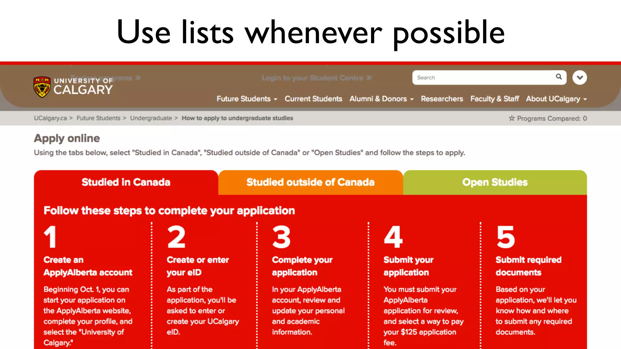 Make your site responsive
 