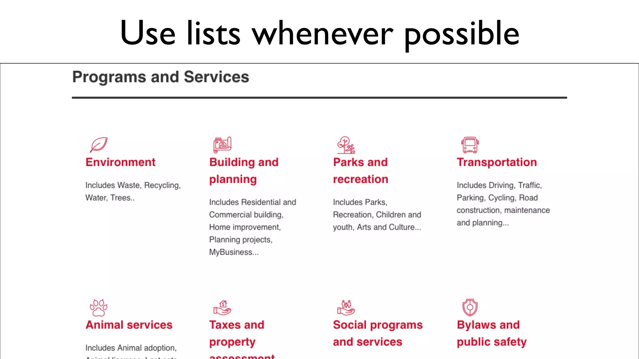 Make your site responsive
 