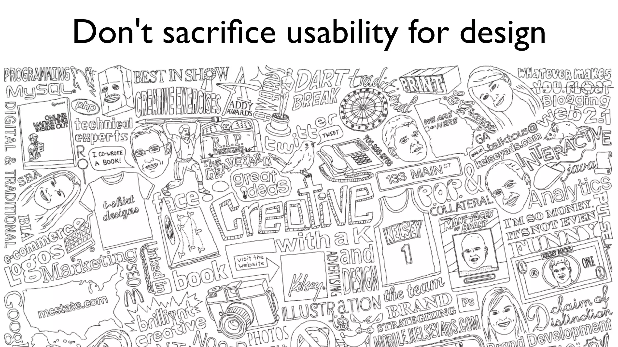 Credit: Rosenfeld Media / CC BY
Deﬁne the user ﬂow
 