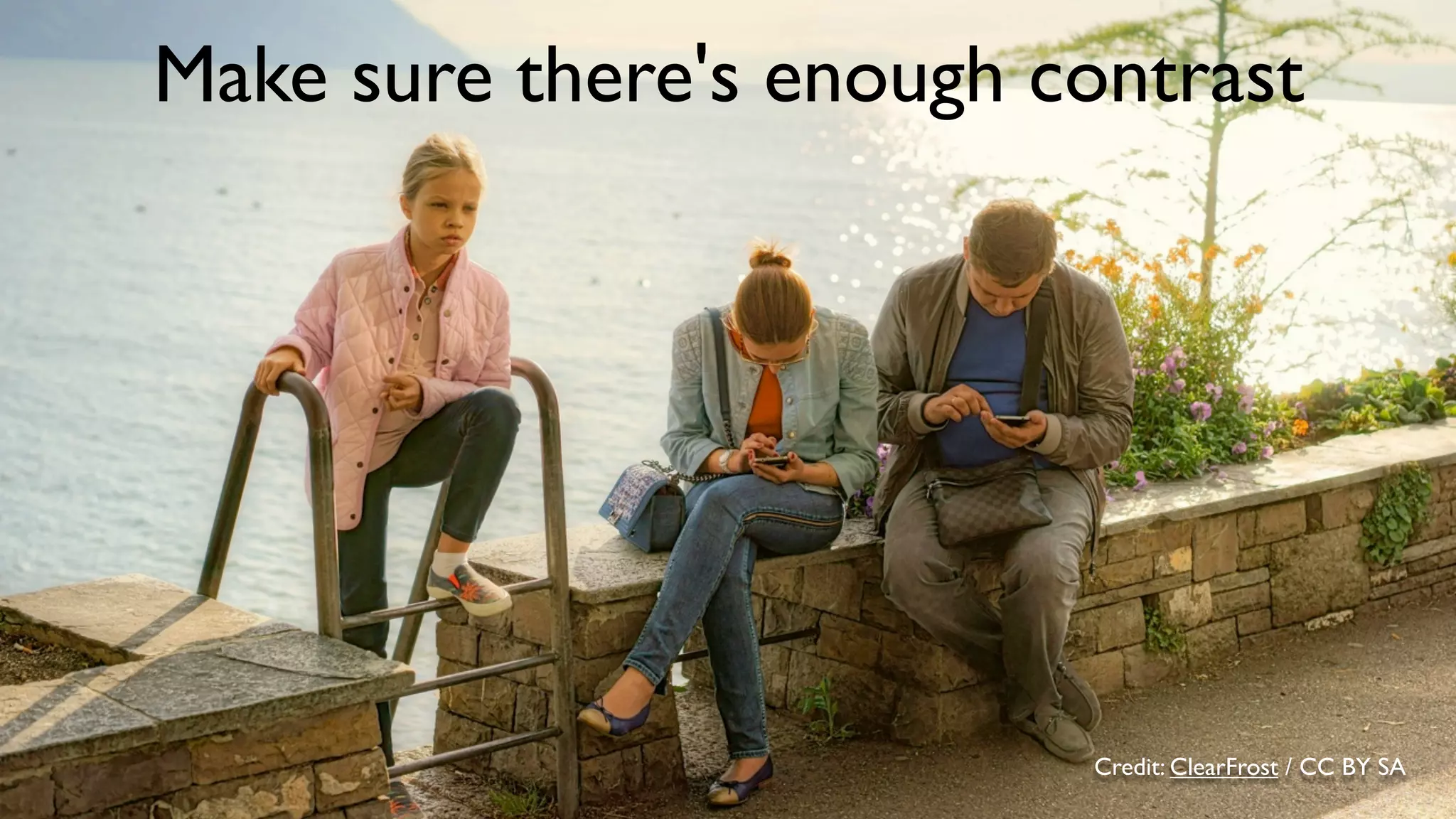 Credit: Bortzmeyer / CC BY SA
Think about speed
 