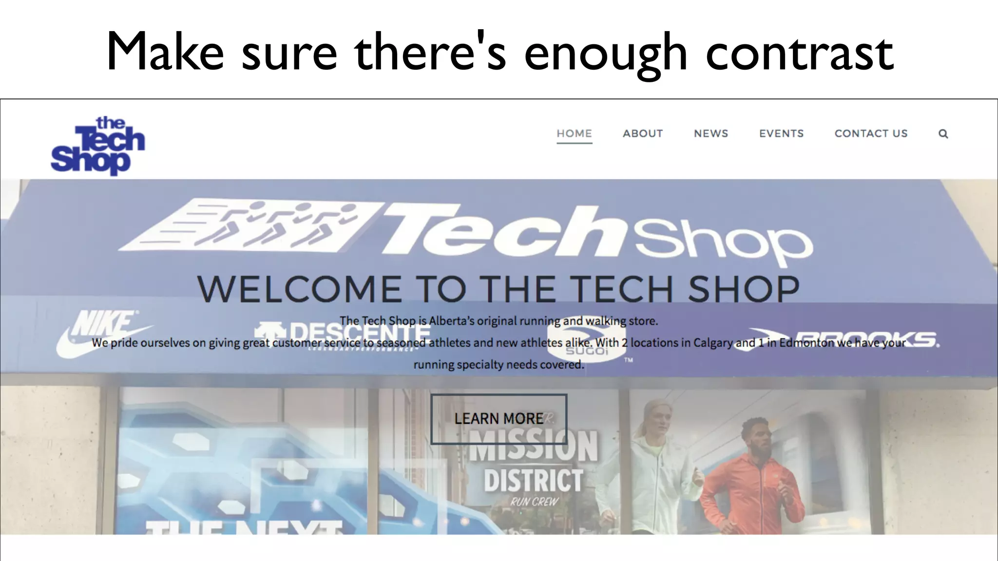 Source: CNN
Think about speed
 