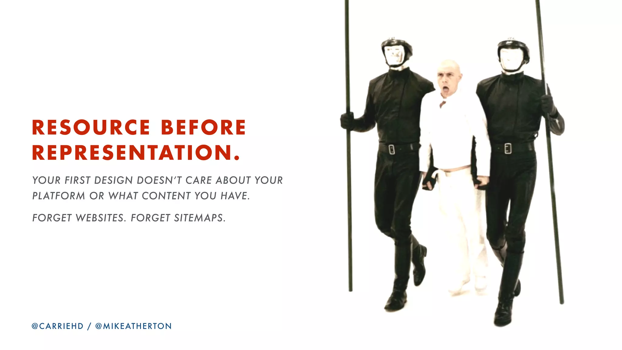 crqrRbJcRfbkaiv=`lkqbkq
STORED, STRUCTURED, AND CONNECTED FOR PEOPLE
AND COMPUTERS, BEYOND THE USER INTERFACE.
@CARRIEHD
 