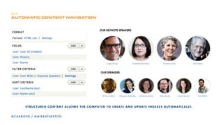 lkb=mlppf_ib=alj^fk=jlabi=clR=^=`lkcbRbk`bK
CAPTURING THE DOMAIN MODEL
170
@CARRIEHD
mbRplk
Rlib
bsbkq pbppflk
il`^qflk
pbppflk=clRj^qsbkrb
qlmf`
hasRole
InvolvedIn
HostedAt
LocatedIn
hasFormat
hasTopic
HostedAt
hasTopic
pmlkplR
SponsoredBy
qR^`h
elqbi
`lkcbRbk`b=_R^ka
SponsoredBy
partOf
partOf
hasAccomodation
LocatedIn
 