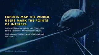 qR^mmba=fk=qeb=_lav=cfbia
WHEN CONTENT IS UNSTRUCTURED IN A ‘BLOB,’
CORE CONCEPT ATOMS ARE INVISIBLE AND
UNACCESSIBLE.
@CARRIEHD SHOUT OUT TO JEFF EATON @EATON
 