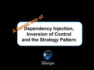 Dependency Injection, Inversion of Control and the Strategy Pattern 