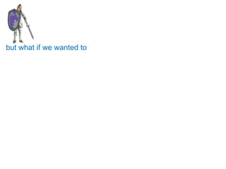 but what if we wanted to  