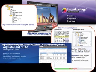 http://www.infragistics.com/hot/silverlight.aspx#InfragisticsandSilverlight 