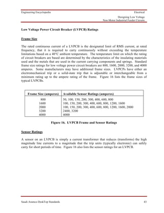 Designing low voltage feeder circuits | PDF