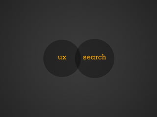 ux   search
 