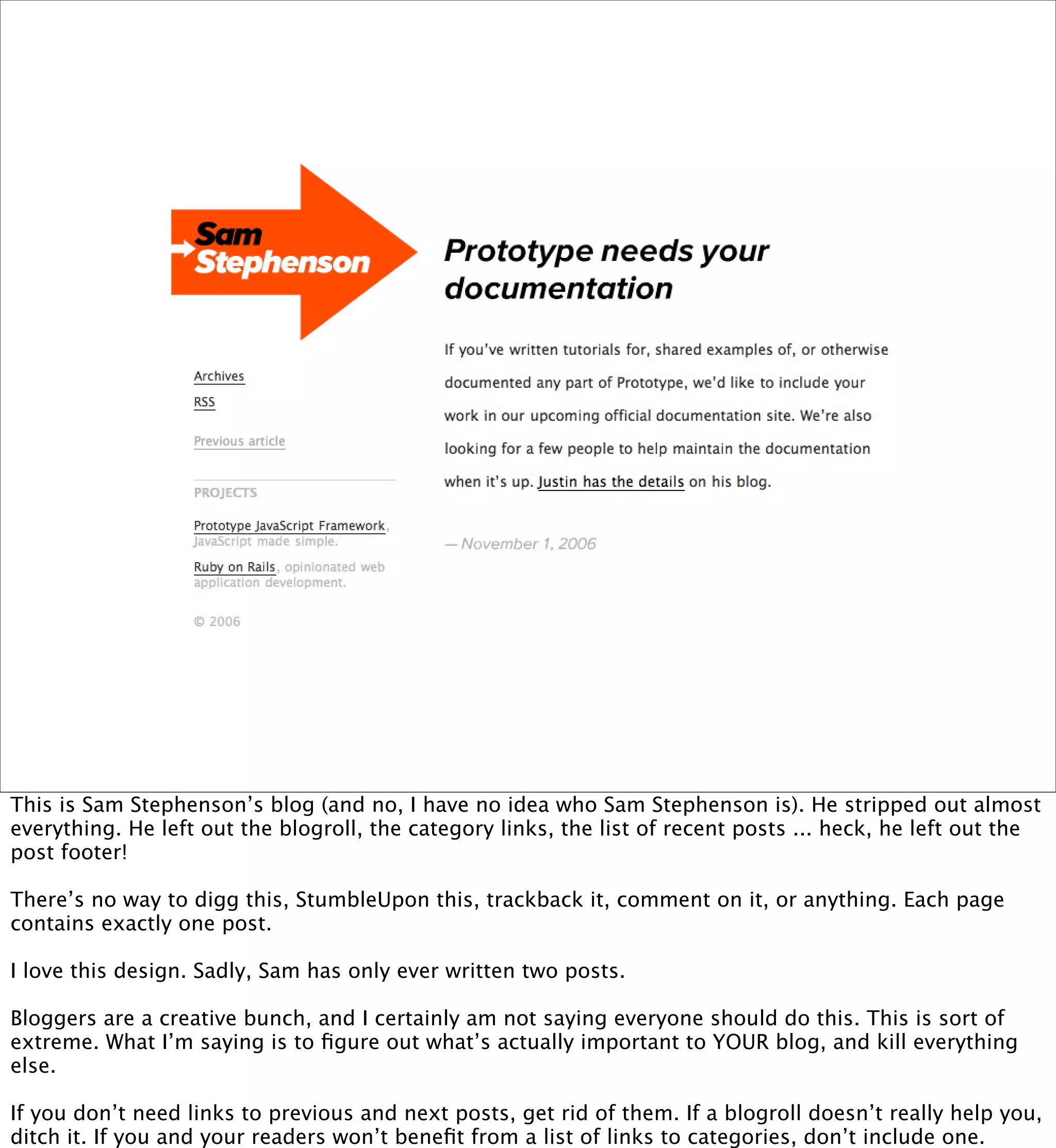 "Designing the Obvious" at WordCamp