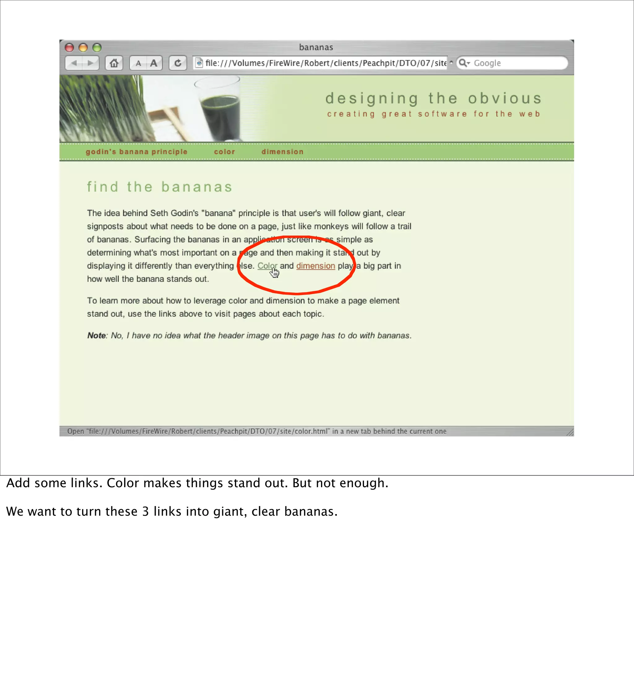 "Designing the Obvious" at WordCamp
