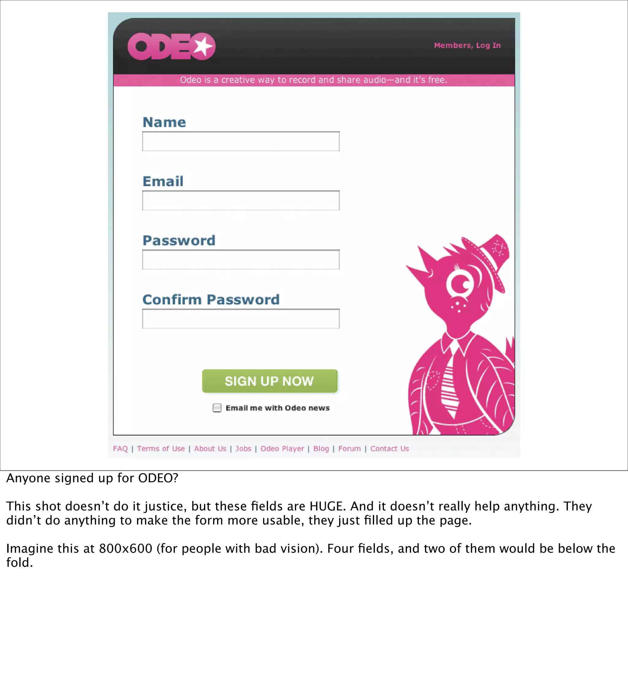 "Designing the Obvious" at WordCamp