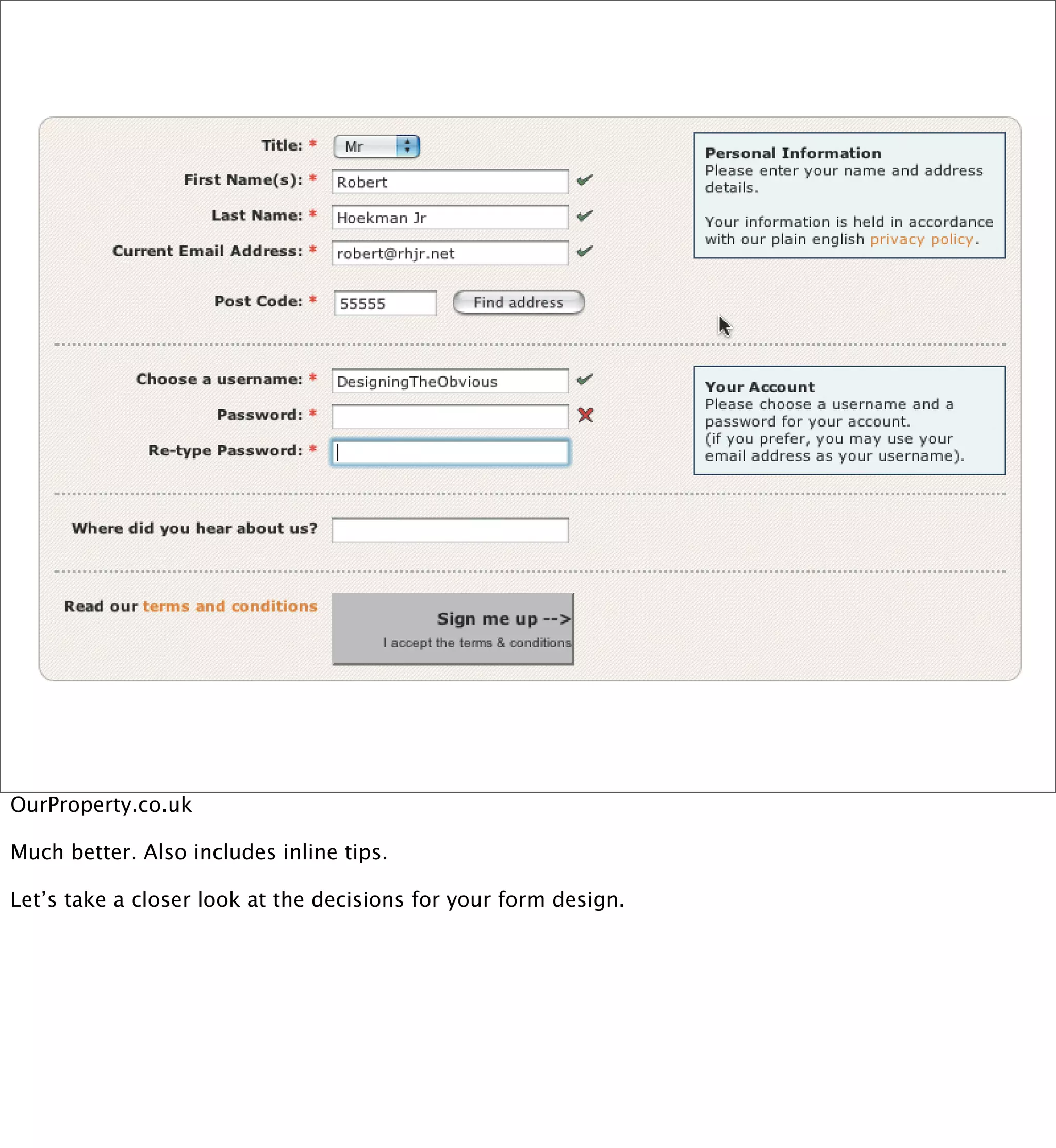"Designing the Obvious" at WordCamp