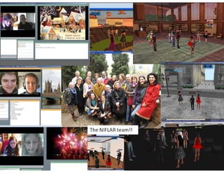 NIFLAR
• Time span: 1 January 2009 – 31 December 2010
• Partners: Universities of
   – Utrecht in the Netherlands
   – Granada and Valencia in Spain
   – Coimbra in Portugal
   – Palacky in Olomouc the Czech Republic,
   – Nevsky and Novosibirsk in Russia
   – Concepción in Chile
   TELL Consult (Netherlands)
   Secondary schools, in Spain and The Netherlands
   Coordination: Utrecht University
• Target languages: Dutch, Portuguese, Russian & Spanish
 