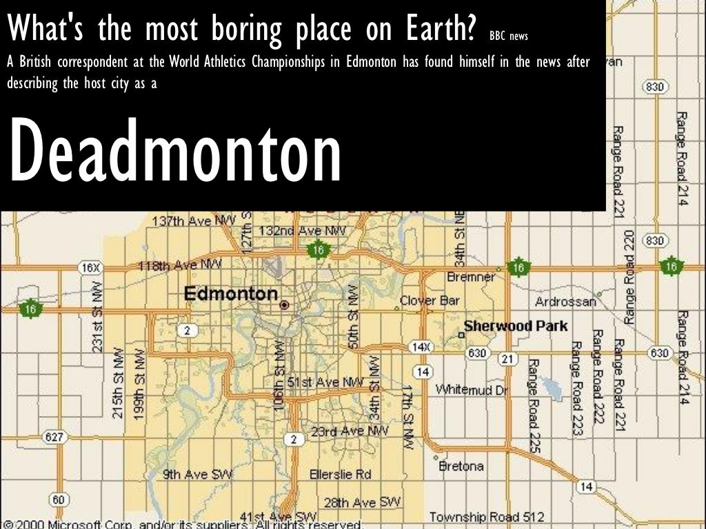 What's the most boring place