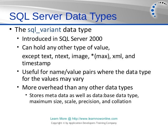 Designing and Creating an SQL Server Database