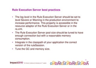 Designing and implementing high performance rule based applications | PDF