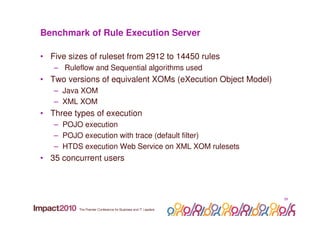Designing and implementing high performance rule based applications | PDF